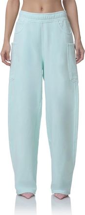 AFRM Ryan Cotton Barrel Sweatpants in Icy Morn at Nordstrom, Size Xx-Large
