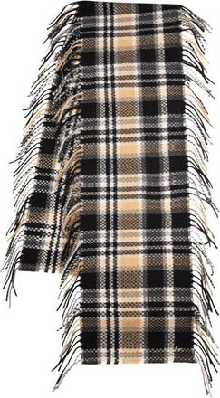 Echo Vintage Plaid Side Fringe in Black at Nordstrom