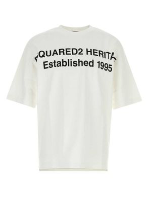 Dsquared2 White Crew Neck T-Shirt