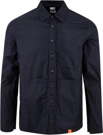 Aspesi Camicia Modello I015 7954 85101 - Heren - Casual Overhemden - Blauw - S - Overhemden