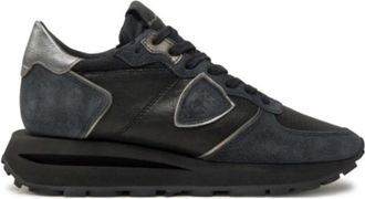 Philippe Model High Top Tropez Sneakers - Dames - Sneakers - Zwart - 40 EU - Leer - Schoenen