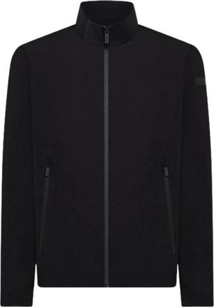 Roberto Ricci Design Terzitel Zip Soft Jkt - Heren - Vesten met rits - Zwart - M - Wol - Hoodies & sweatvesten