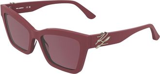 Karl Lagerfeld KL6220S 652 Womens Sunglasses Pink Size 54