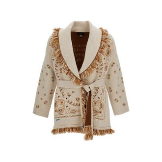 Alanui Bandana-print Cardigan