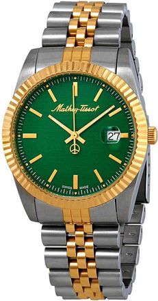 Mathey-Tissot Mathey III Quartz Green Dial Mens Watch H810BV