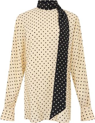 Valentino Garavani Mujer, Blusas y Camisas, Beige, Talla: S