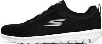 Skechers Go Walk Classic Lace Up Black White 216457-BKW