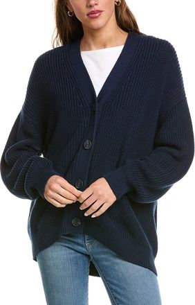525 america Structured Stripe Cardigan