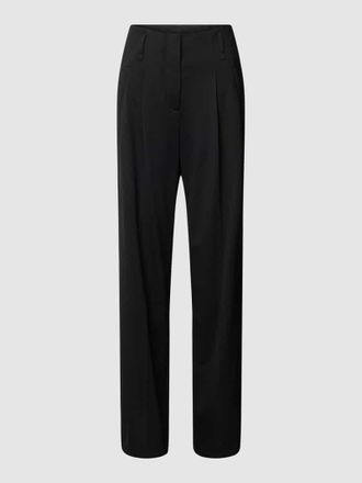 Luisa Cerano Luisa Cerano Stoffhose mit franz&ouml;sischen Eingrifftaschen in Black, Gr&ouml;&szlig;e 46