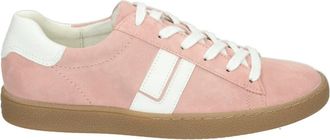 Paul Green Sportieve Lage Damesschoenen Roze Su&egrave;de - Dames - Sneakers - Roze - 40 EU - Su&egrave;de - Schoenen