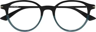 Montblanc Montblanc, Accessoires, unisex, Blauw, ONE Size, MB0340o 003 Optisch Montuur