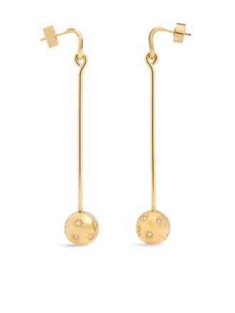 Jacquemus Orecchini Les boucles Nodo - Oro