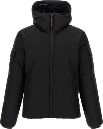 C.P. Company Piumino ripstop con cappuccio - Nero