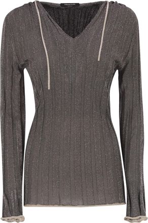 Fabiana Filippi Lurex Hooded Jumper