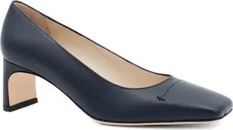 Amalfi By Rangoni Serapide Cap Toe Pump in Navy Pavone at Nordstrom, Size 5.5