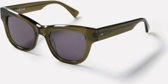 Epokhe Brut Sunglasses in Army Green/black at Nordstrom