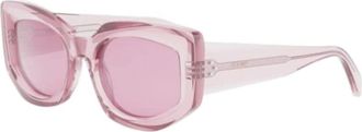 Celine Pink Cat Eye Ladies Sunglasses CL40277I 72Y 54