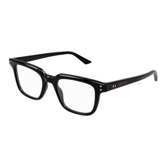 Gucci Square Optical Frame - unisex - Brillen - Zwart - 49 MM - Accessoires