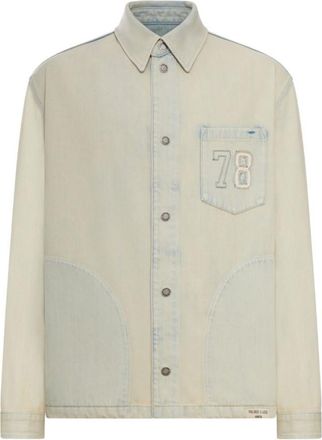 Golden Goose Light Blue Regular Jacket