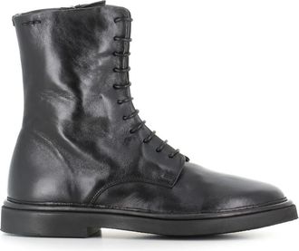 Alexander Hotto 70633Tequila Telato - Dames - Veterlaarzen - Zwart - 38 1/2 EU - Leer - Schoenen