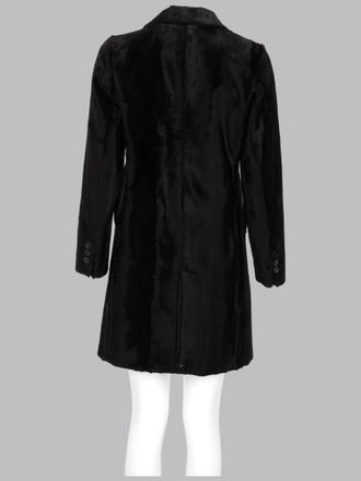 Palt&ograve; Single-Breasted Viscose-Cotton Trench Coat - Black