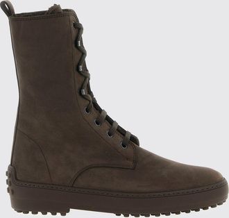 Tod's Stivaletto Winter Tods in camoscio