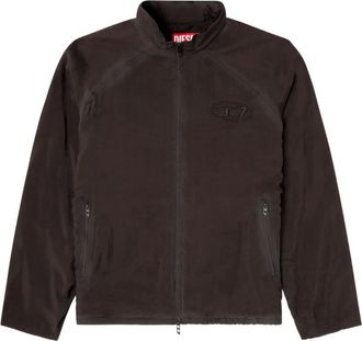 Diesel Giacca J-Henri-Souvenir con zip - Marrone