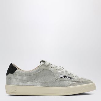 Autry Windscape Low silver laminated/black sneakers
