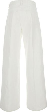 Frame Denim Womens Jeans The Collegiate Pocket White