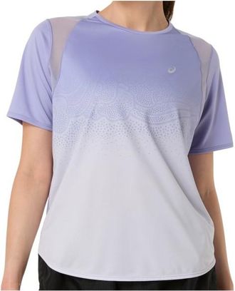 Asics Road Fade S/S Top Laufshirt f&uuml;r Damen | lila