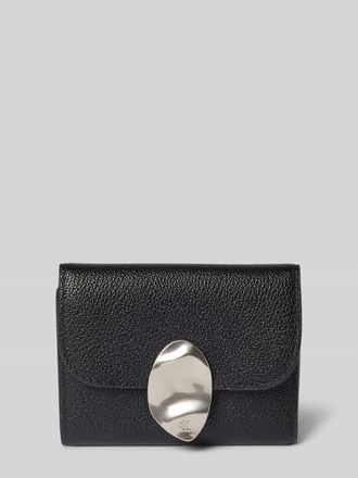 Calvin Klein Portemonnaie mit Label-Print in Black, Gr&ouml;&szlig;e 1
