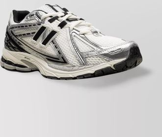 New Balance leather mesh low-top sneakers