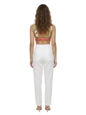 Dolce & Gabbana Floral Silk Tank Top - Multicolor