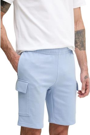 Lacoste Cotton Fleece Cargo Shorts - Heren - Korte Broeken - Blauw - XL - Katoen - Korte Broeken