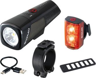 Sigma Buster 800 + Rl 80 Kit De Iluminaci&oacute;n Para Bicicleta Negro