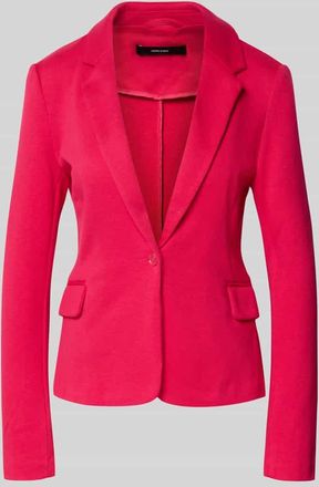 Vero Moda Regular Fit Kurzblazer mit Baumwoll-Anteil Modell JULIA in Neon Pink, Gr&ouml;&szlig;e 34