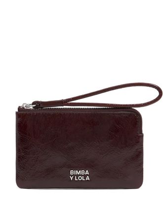 Bimba & Lola small leather coin purse - women - Calf Leather - One Size - Brown