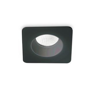 Netlighting Room65 Square Recessed Downlight Black IP65 3000K 8W
