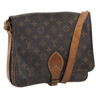 Louis Vuitton Pre-owned Cross Body Bags, female, Brown, Size: ONE SIZE Pre-owned Vintage Monogram Shoulder Bag