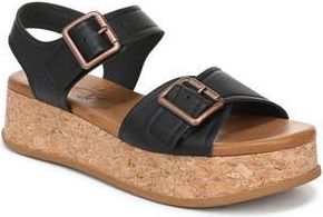 Blowfish Magical Platform Sandal in Black Faux Leather at Nordstrom Rack, Size 7.5