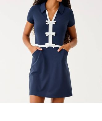 Lilly Pulitzer Luxletic Celestia Dress In Low Tide Navy