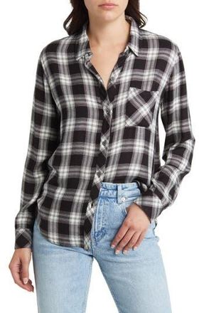 Rails Hunter Button-Up Shirt in Midnight Snow at Nordstrom Rack, Size Xx-Small