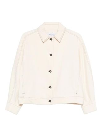 Max Mara Nettare denim jack - Beige