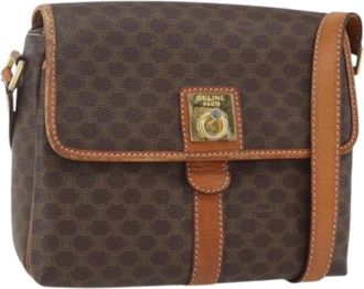 Celine Pre-owned Cross Body Bags, female, Brown, Size: ONE SIZE Pre-owned Vintage Cross Body Bag