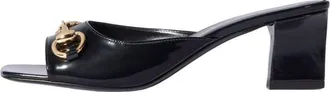Gucci (WMNS) Gucci Signora Slide Sandal Black 870730-CLG00-1000