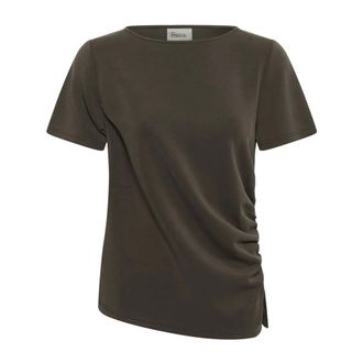 MY ESSENTIAL WARDROBE Blusas y Camisetas - Tops - Mujer - Marr&oacute;n - S