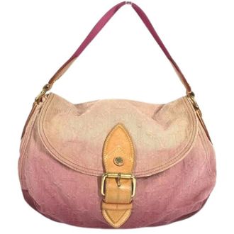Louis Vuitton Pre-owned Monogram Denim Shoulder Bag - Dames - Pre-owned - Veelkleurig - Maat: ONE Size Denim