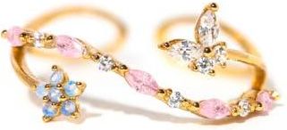 Girls Crew Sweet Pea Adjustable Ring in Gold at Nordstrom