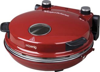 H.Koenig Forno per pizza H.Koenig NAPL350 - Rosso