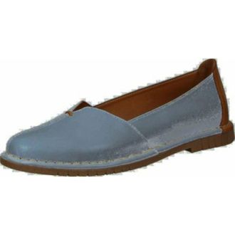Manitu Klassieke Loafer - Dames - Schoenen - Blauw - Maat: 41 EU